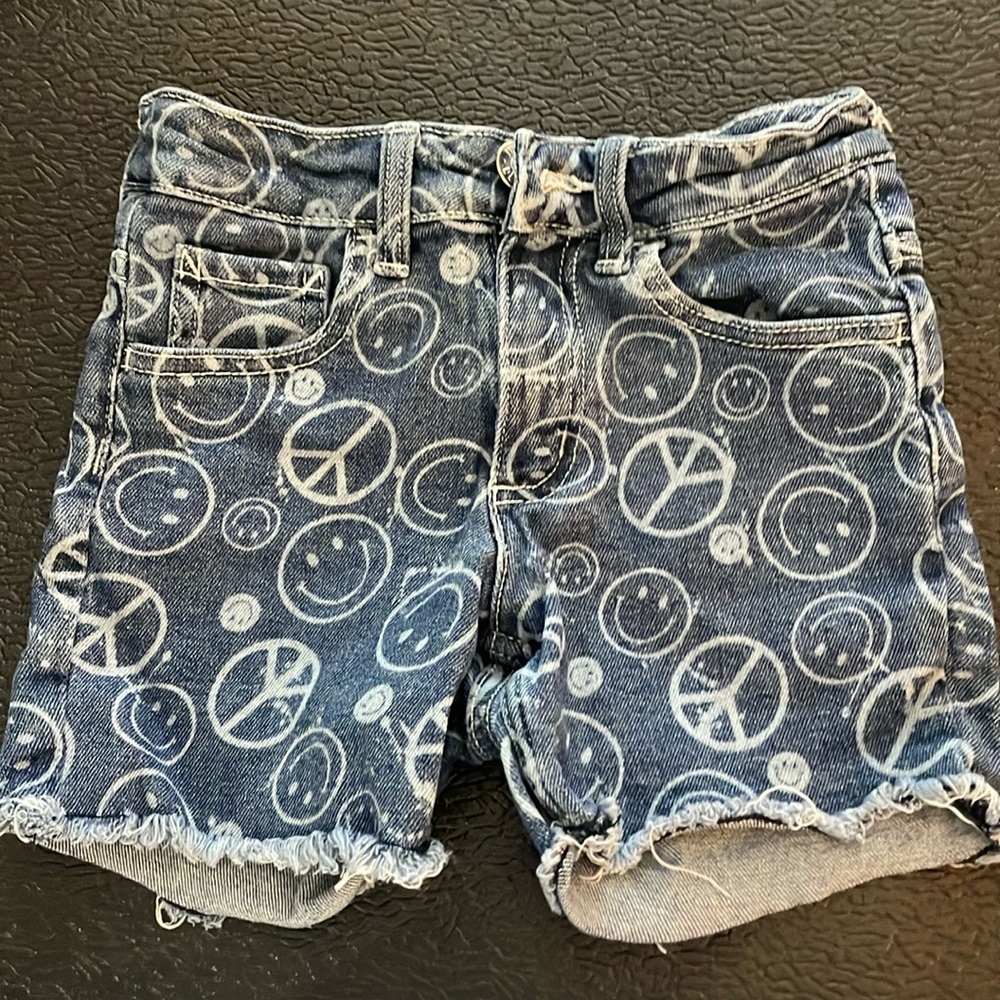 Justice denim youth girls shorts